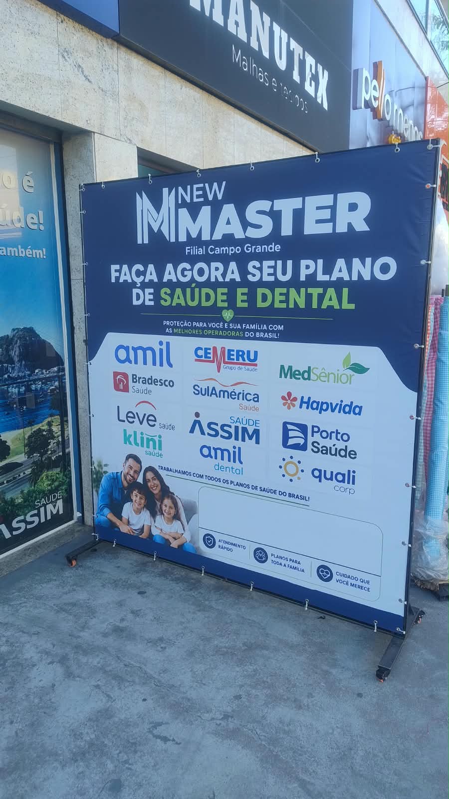 Banner externo New Master